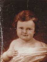 Portret van een baby - s.d.